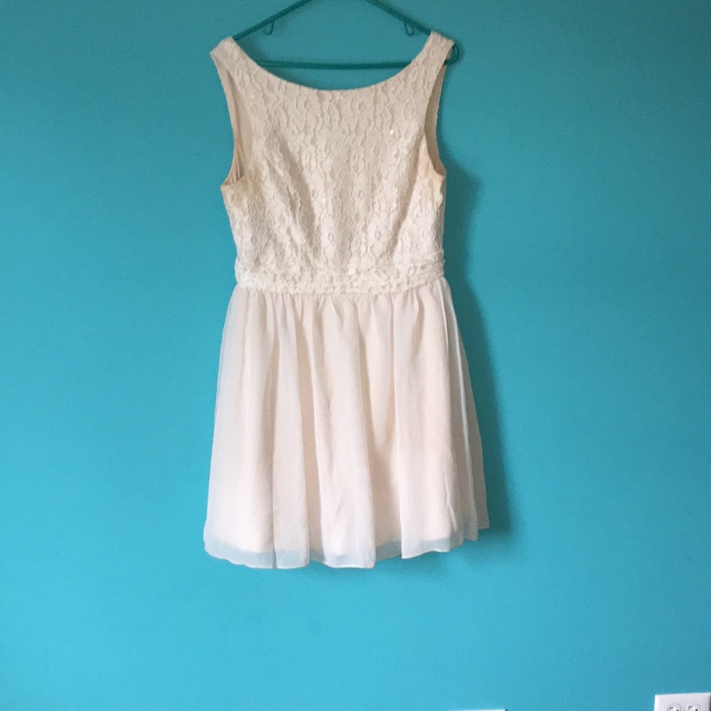 Speechless Fit and Flare formal dress